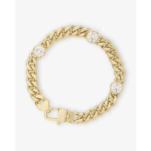 Melinda Maria Gold Bracelet with Silver Accents